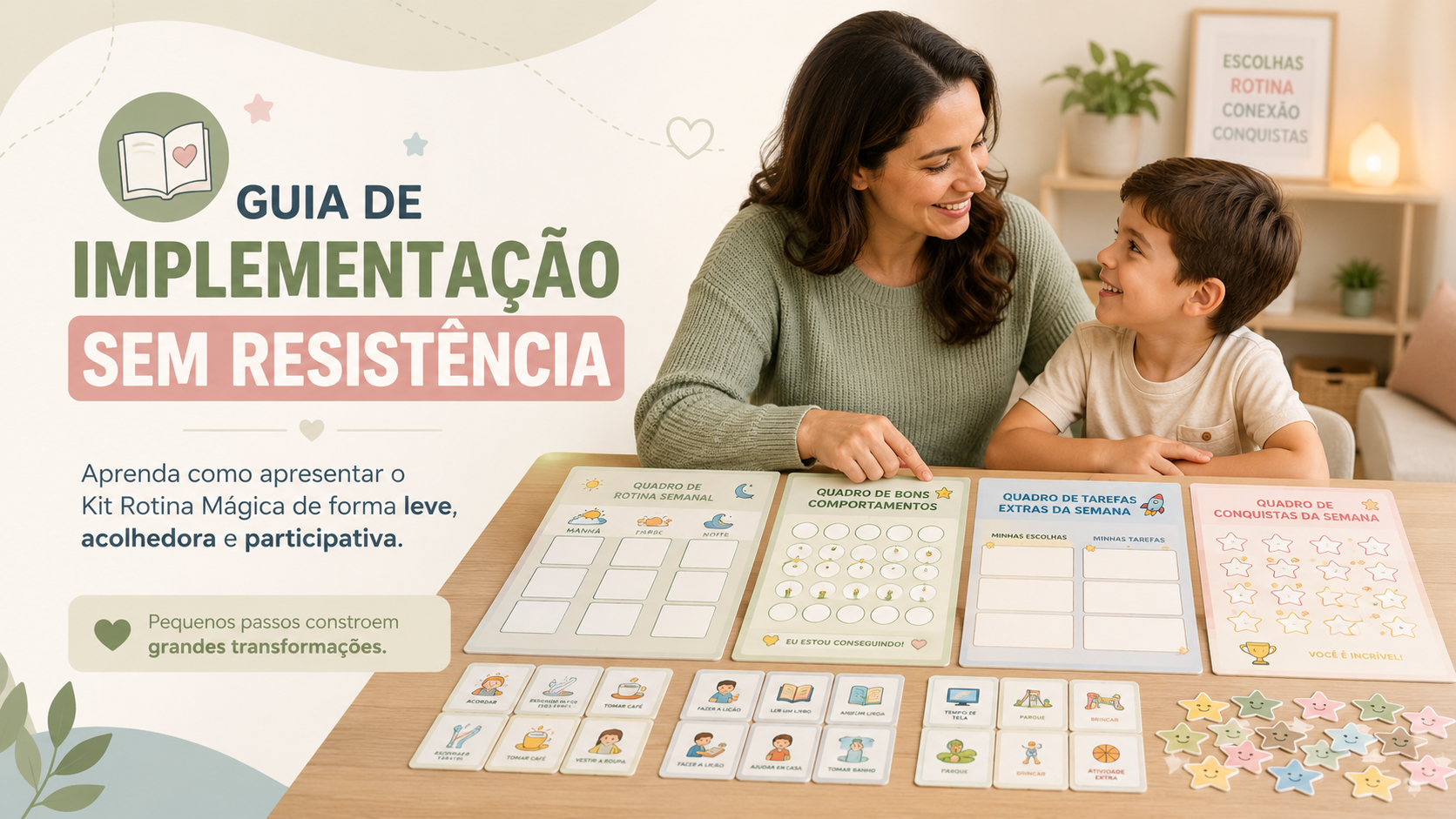 Guia de Implementação Sem Resistência da Metodologia Visual de Rotina