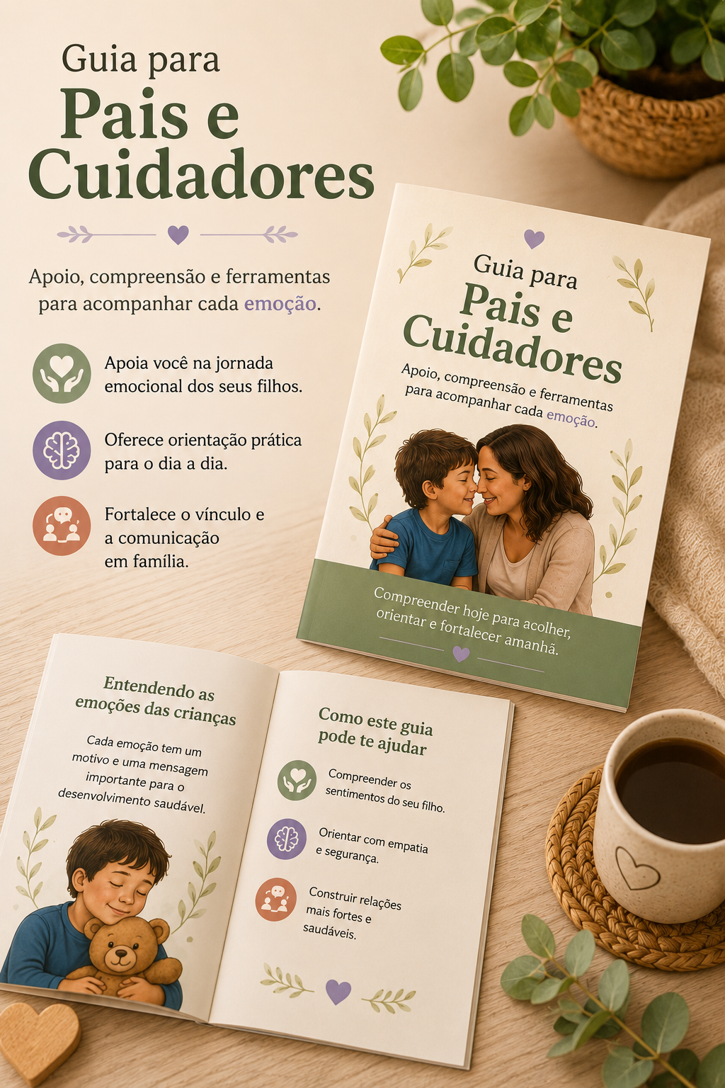 Guia para Pais e Cuidadores sobre desenvolvimento emocional infantil
