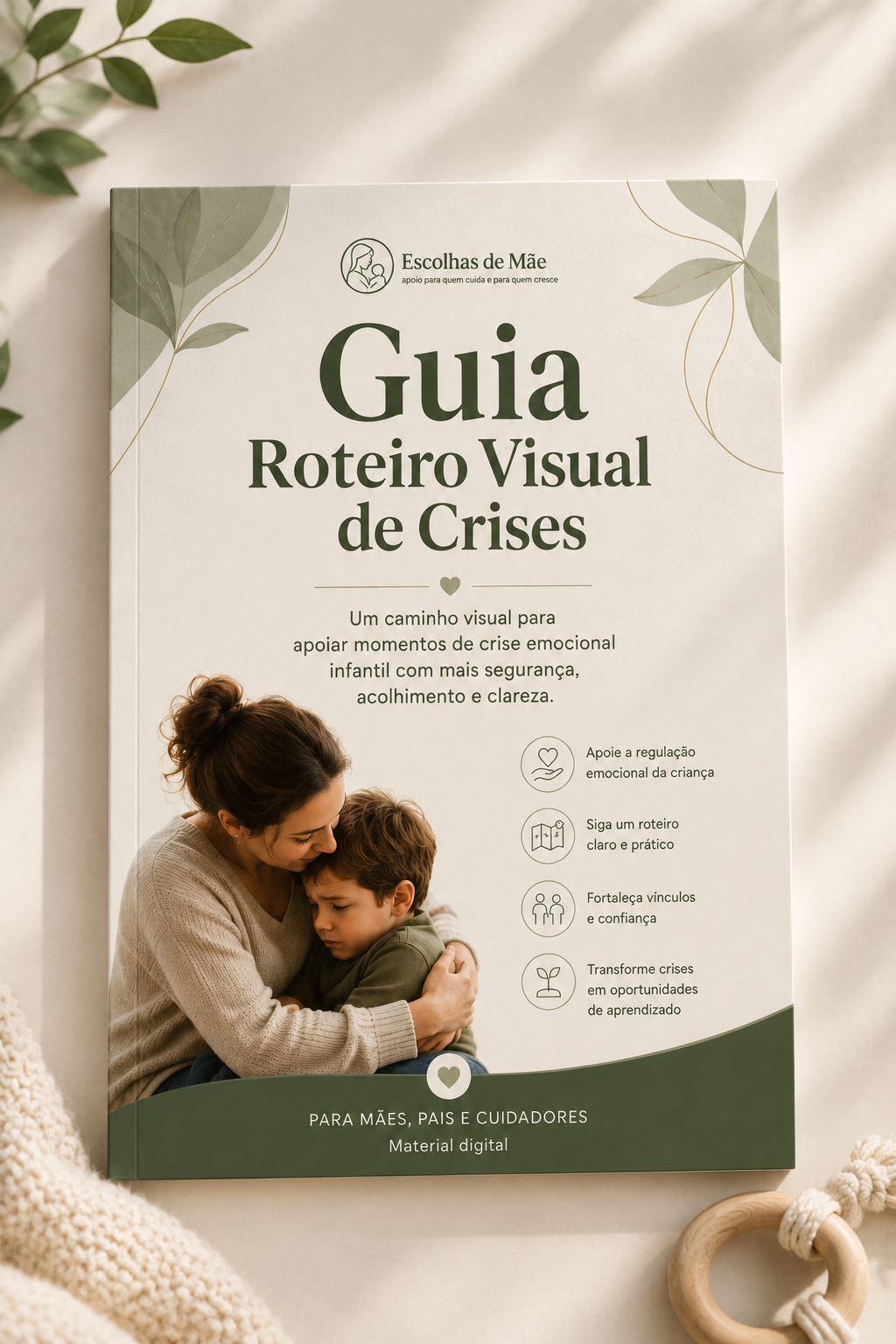 Guia Roteiro Visual de Crises para apoio em momentos de desregulação emocional