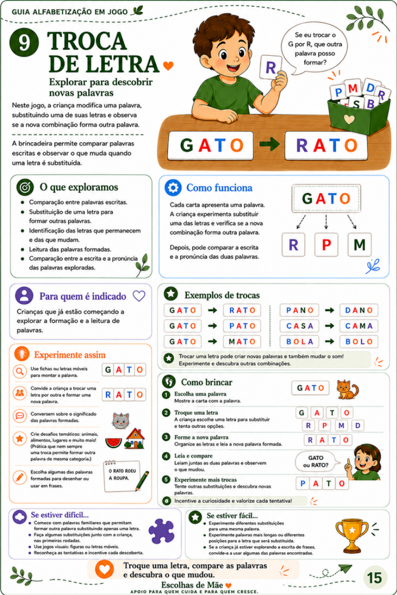 Atividades com palavras do Alfabetização em Jogo